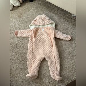 Nordstrom Pink Quilted Kids One Piece 9 mon